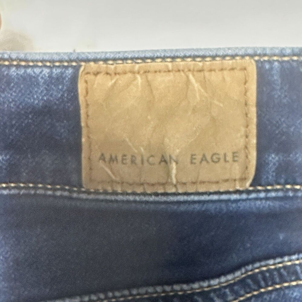 American Eagle Women's Next Level Stretch Hi-Rise Jegging Size 00 Distressed - Picture 7 of 10